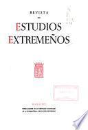Revista de estudios extremeños