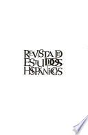 Revista de estudios hispánicos