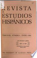Revista de estudios hispánicos