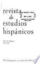 Revista de estudios hispánicos