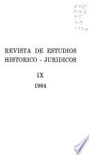 Revista de estudios histórico-jurídicos