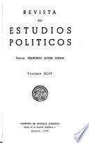 Revista de estudios políticos