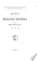 Revista de filología española