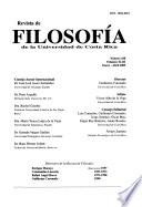 Revista de filosofía de la Universidad de Costa Rica