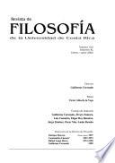 Revista de filosofía de la Universidad de Costa Rica