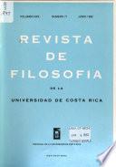 Revista de filosofía de la Universidad de Costa Rica