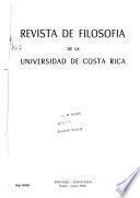 Revista de filosofía de la Universidad de Costa Rica