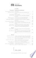 Revista de filosofía