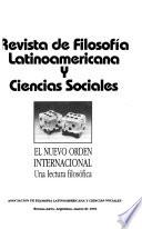Revista de filosofía latinoamericana y ciencias sociales