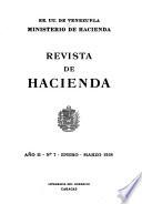 Revista de hacienda. ano 1-. Oct.1936-38