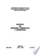 Revista de historia americana y argentina