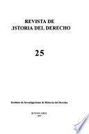 Revista de historia del derecho