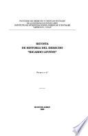 Revista de historia del derecho Ricardo Levene