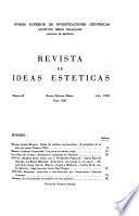 Revista de Ideas Esteticas