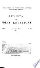 Revista de ideas estéticas
