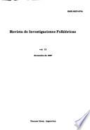 Revista de investigaciones folklóricas
