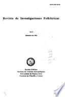Revista de investigaciones folklóricas