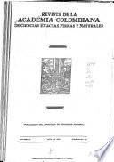 Revista de la Academia Colombiana de Ciencias Exactas, Físicas y Naturales