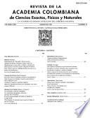 Revista de la Academia Colombiana de Ciencias Exactas, Físicas y Naturales