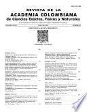 Revista de la Academia Colombiana de Ciencias Exactas, Físicas y Naturales