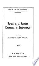 Revista de la Academia Colombiana de Jurisprudencia