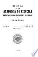 Revista de la Academia de Ciencias Exactas, Físico-Químicas y Naturales de Zaragoza