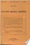 Revista de la Asociación Geológica Argentina