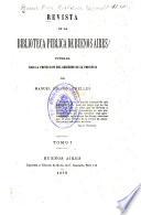 Revista de la Biblioteca publica de Buenos Aires