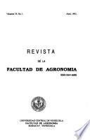 Revista de la Facultad de Agronomía