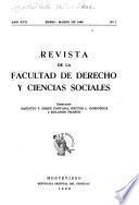 Revista de la Facultad de Derecho y Ciencias Sociales