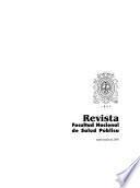 Revista de la Facultad Nacional de Salud Pública