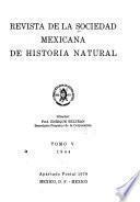 Revista de la Sociedad Mexicana de Historia Natural