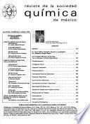 Revista de la Sociedad Quimica de Mexico
