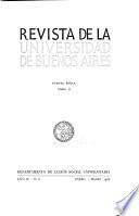 Revista de la Universidad de Buenos Aires