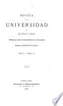 Revista de la Universidad de Buenos Aires