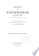 Revista de la Universidad de Buenos Aires