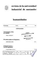 Revista de la Universidad Industrial de Santander