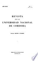Revista de la Universidad Nacional de Cordoba