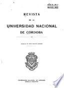 Revista de la Universidad Nacional de Córdoba