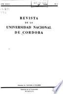 Revista de la Universidad Nacional de Cordoba