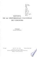 Revista de la Universidad Nacional de Córdoba