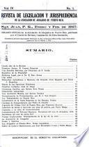 Revista de legislación y jurisprudencia de la Asociación de abogados de Puerto Rico