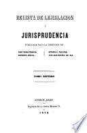 Revista de legislación y jurisprudencia