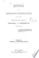 Revista de legislación y jurisprudencia