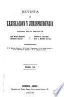 Revista de lejislacion y jurisprudencia