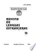 Revista de lenguas extranjeras