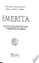 Revista de linguistica y filologia clasica