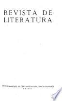 Revista de literatura