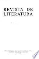 Revista de literatura