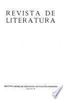 Revista de literatura